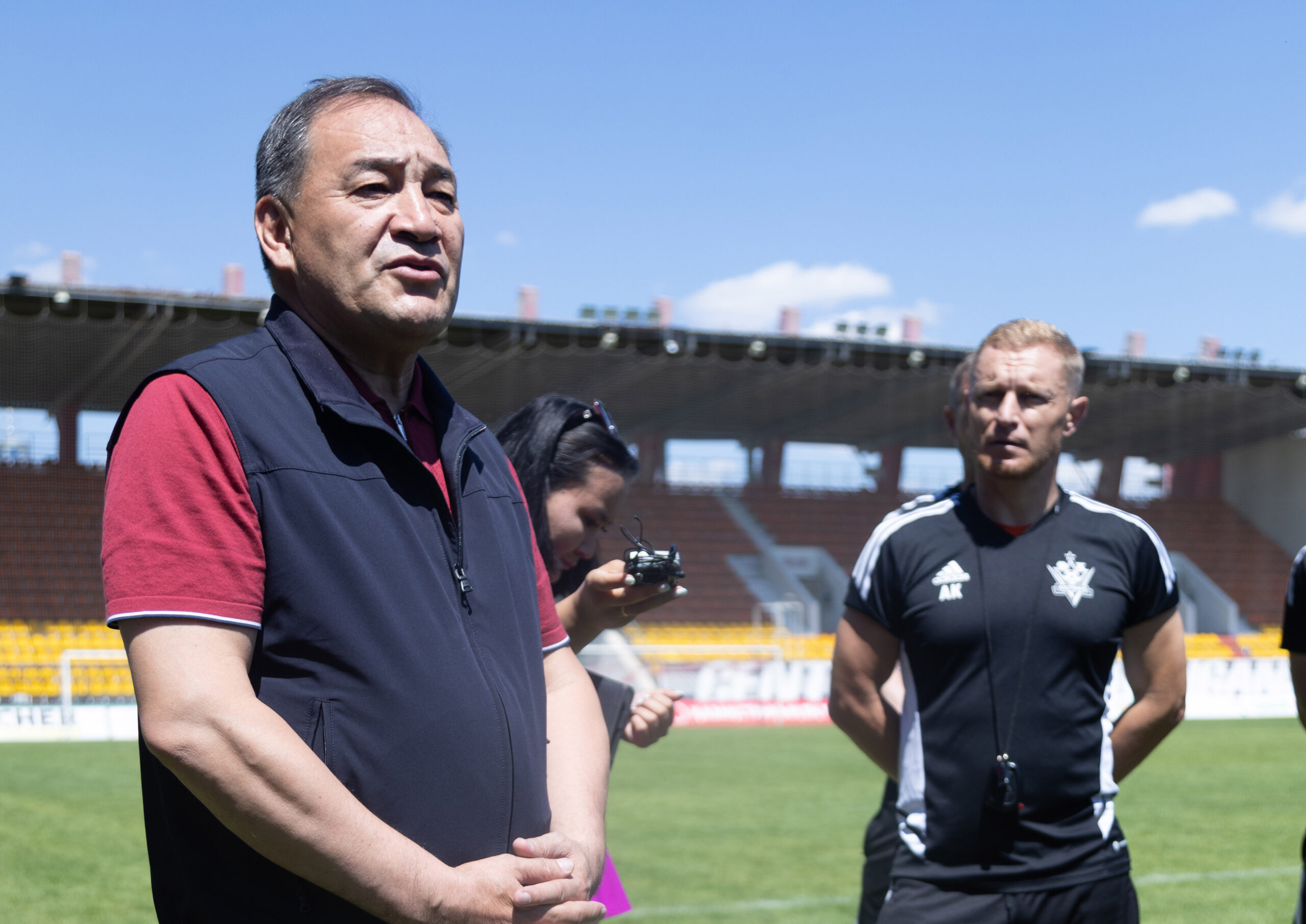 Head of region met with Aktobe players