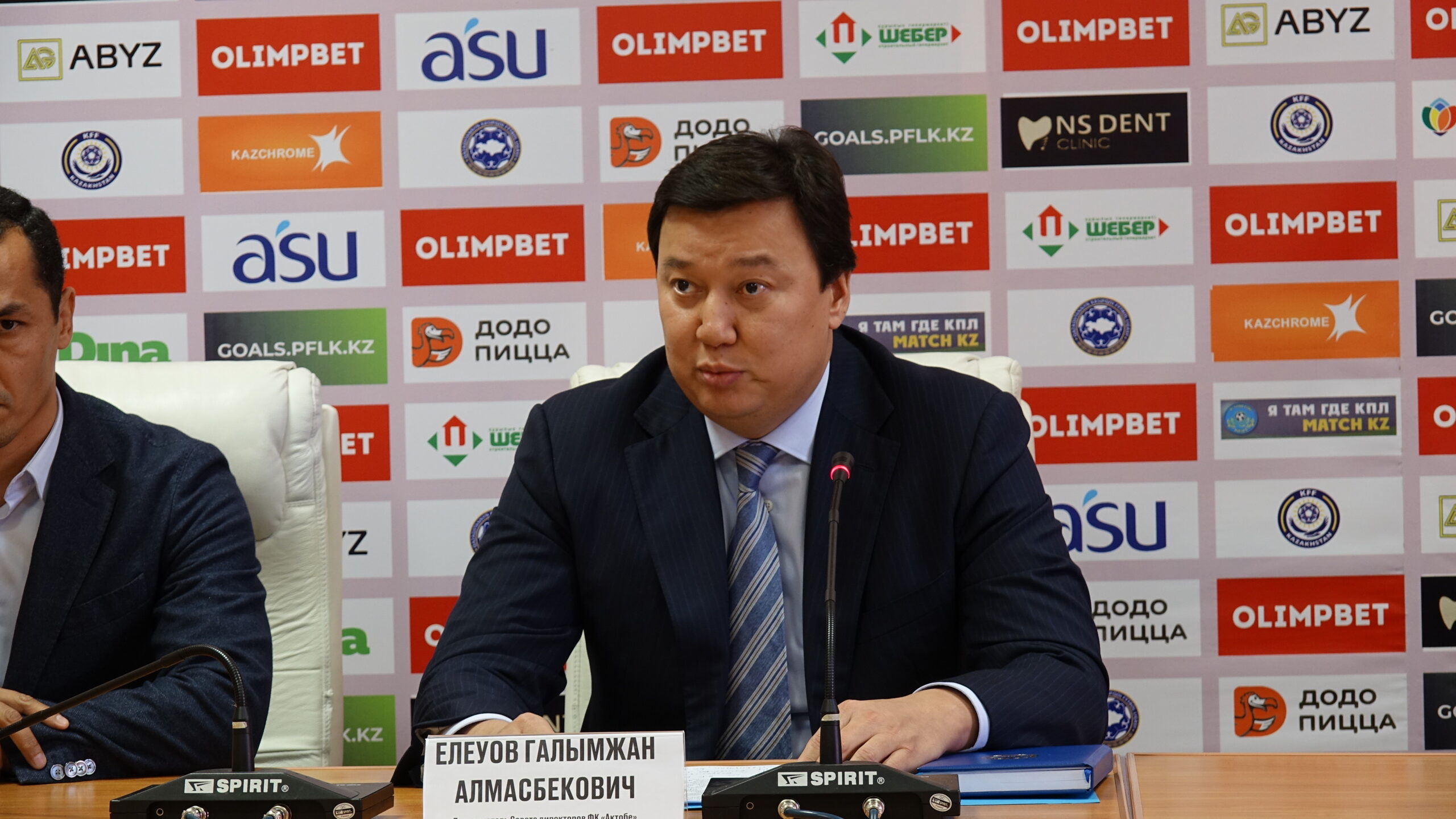 Galymzhan Eleuov is the FC Aktobe’s new Chairman of the Board of Directors